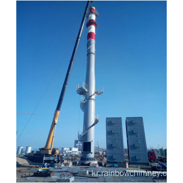 50m 독립형 강철 굴뚝